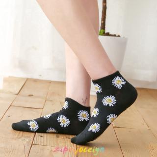  Kaos  Kaki  Ankle Motif  Bunga  Warna Hitam Shopee Indonesia