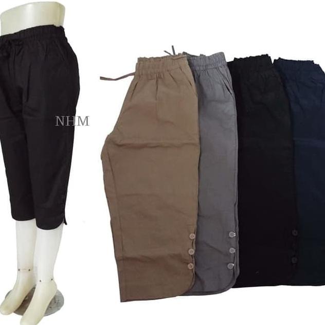 Celana pendek wanita 7/8 jumbo