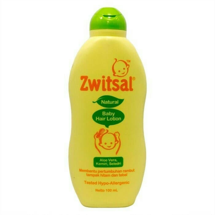 Zwitsal Baby Hair Lotion Aloevera,Kemiri&amp;Seledri 100ml/200ml/popokcibarusah