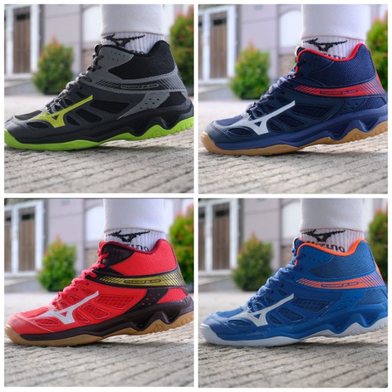 sepatu volly MIZUNO THUNDER BLADE premium