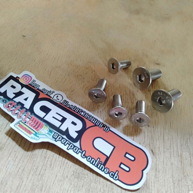 Baut kupingan cnc baut stainless THE A2-70 bautstenlies