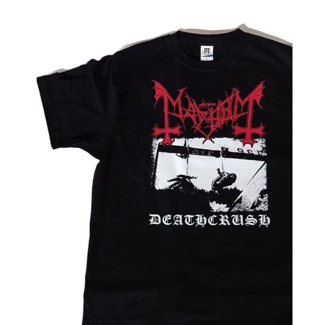 kaos band tshirt mayhem