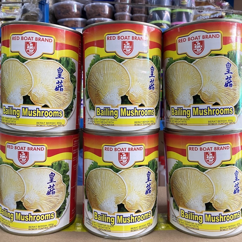 

(850gr) Jamur Red Boat/ Jamur Kipas/ Bailing Mushroomso
