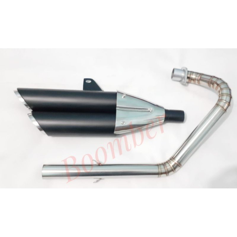 Knalpot W175 SILENCER DOUBLE VANES