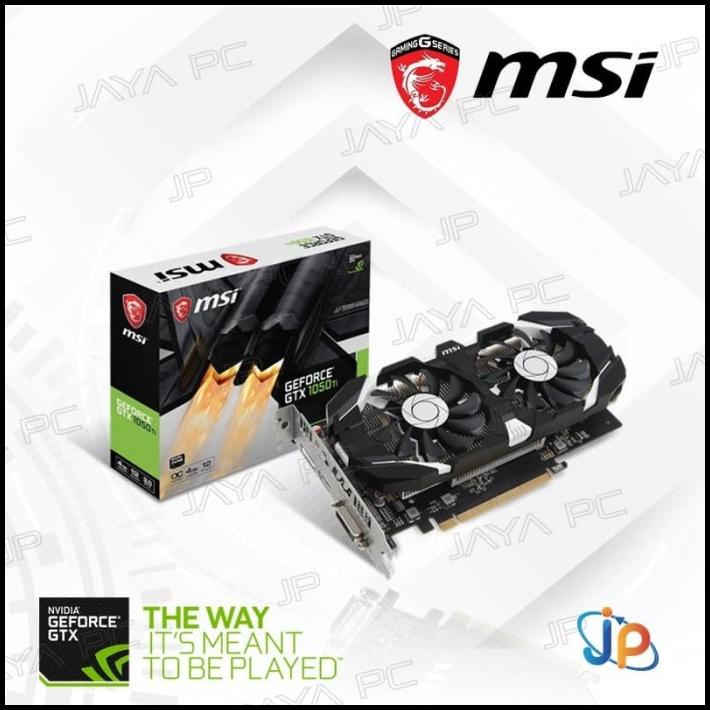 Vga Msi Geforce Gtx 1050 Ti 4Gb - Gtx1050 Ti 4Gt Oc V1 4 Gb Ddr5