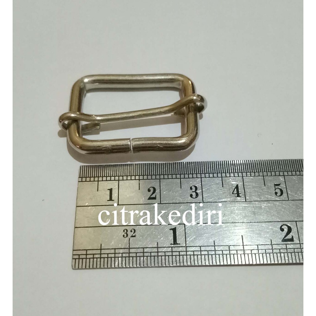 Ring Jalan Nikel - Ring Geser 2.5 cm  4 mm - Ring Tas - SRE - aksesoris tas