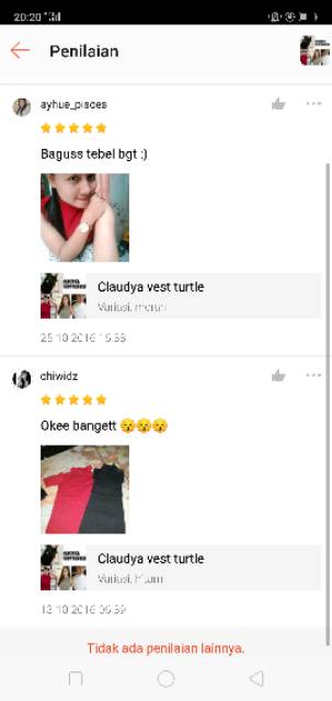 Lizzy - CLAUDYA VEST TURTLE
