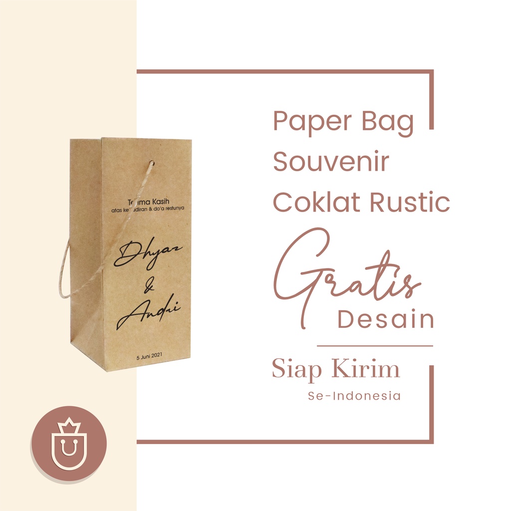 

Paper Bag (tas kertas) Souvenir Kecil | Wadah Souvenir, Aksesoris, Skincare, dll.