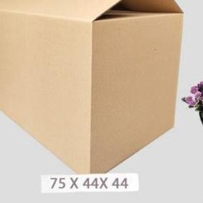 

❋ [MIN. BELI 3 PCS] Kardus Packing Besar Uk 75 x 44 x 44 CM / Single Wall / Dus Pindahan ➩