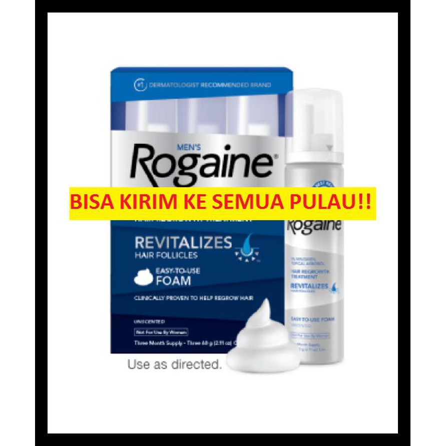 Rogaine Foam For Men (5% Minoxidil)