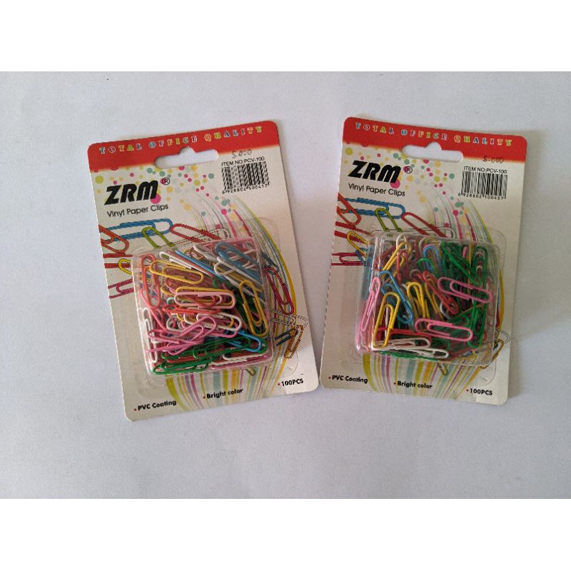 

ZRM Paper Clip Warna - Rainbow - PCV-100
