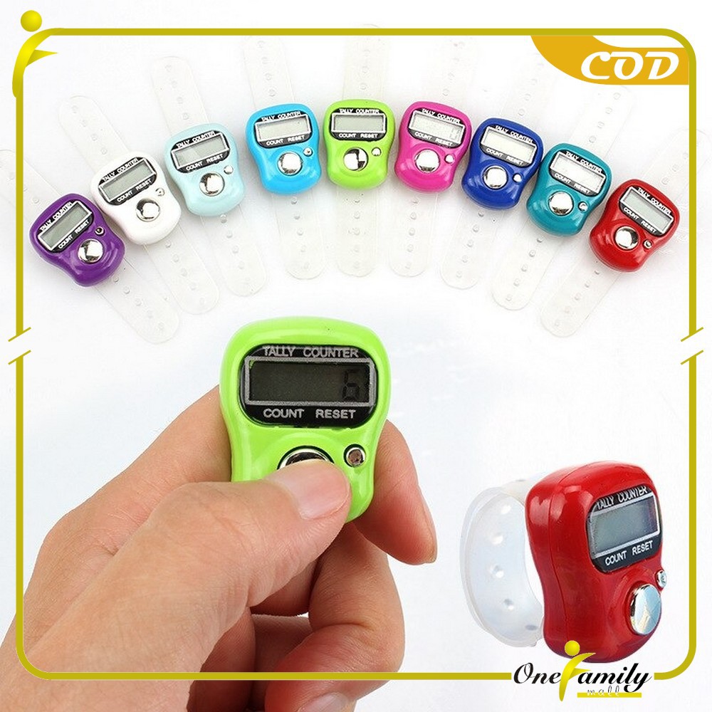 Tasbih Digital Muslim Mini Tally Counter Alat Hitung Tasbih Digital / Finger Counter Import Murah B