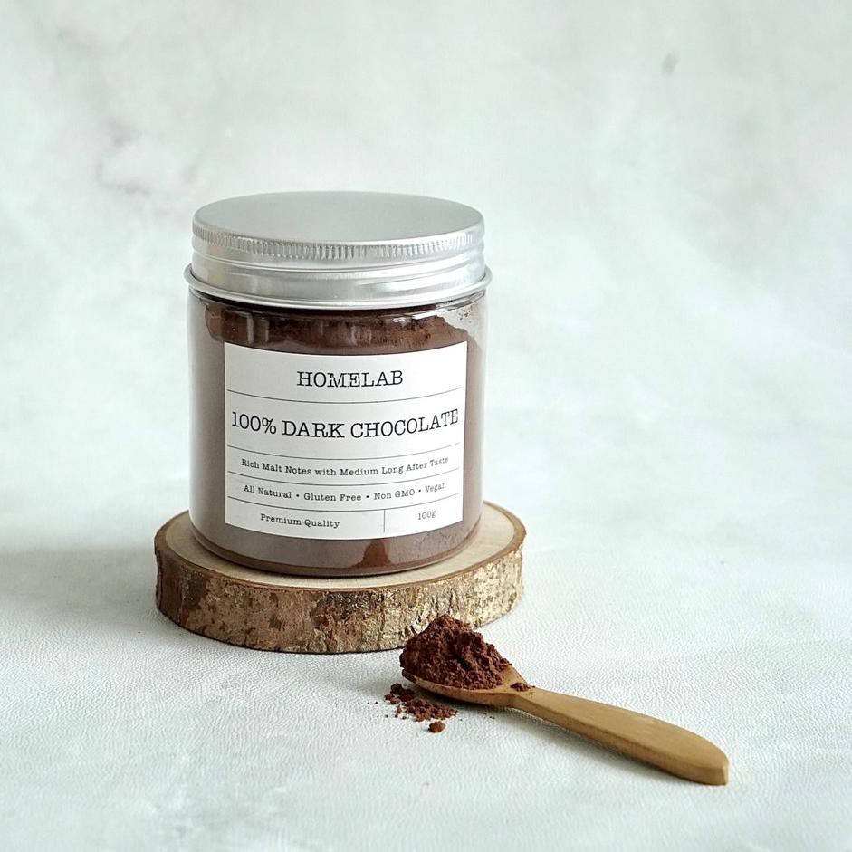 

Best Seller 0RAGE 100% Dark Chocolate Powder / Bubuk Coklat Asli Premium 100g 72 Murah