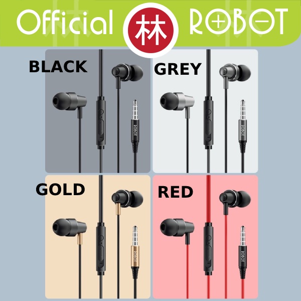 Robot RE240S Wired Headset High-Definition Sound Quality NEW RE240