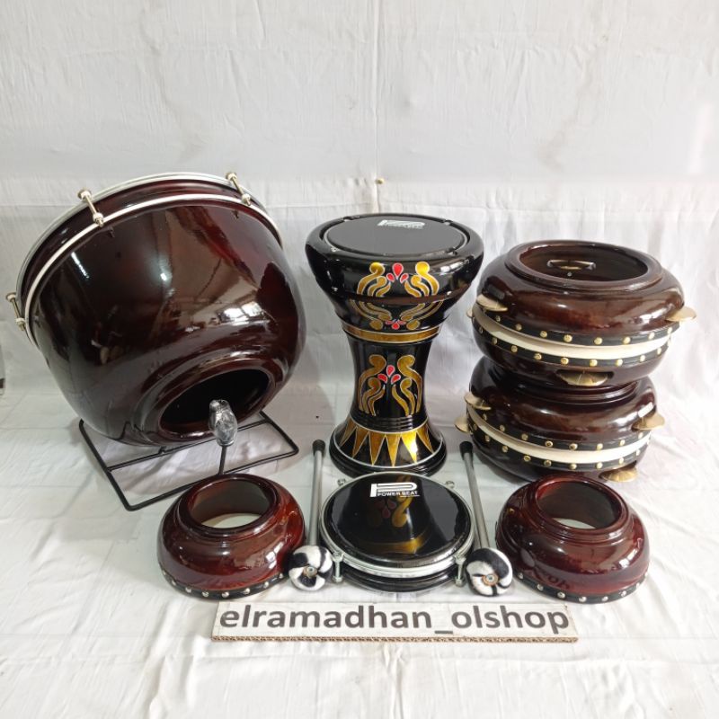 Hadroh Full Set Jepara Polos