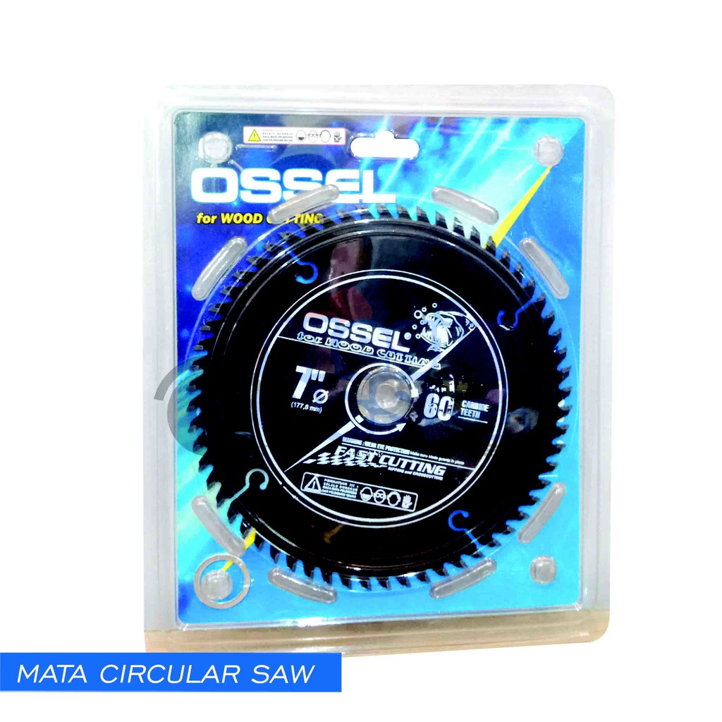 MATA CIRCULAR SAW 7''X60T OSSEL