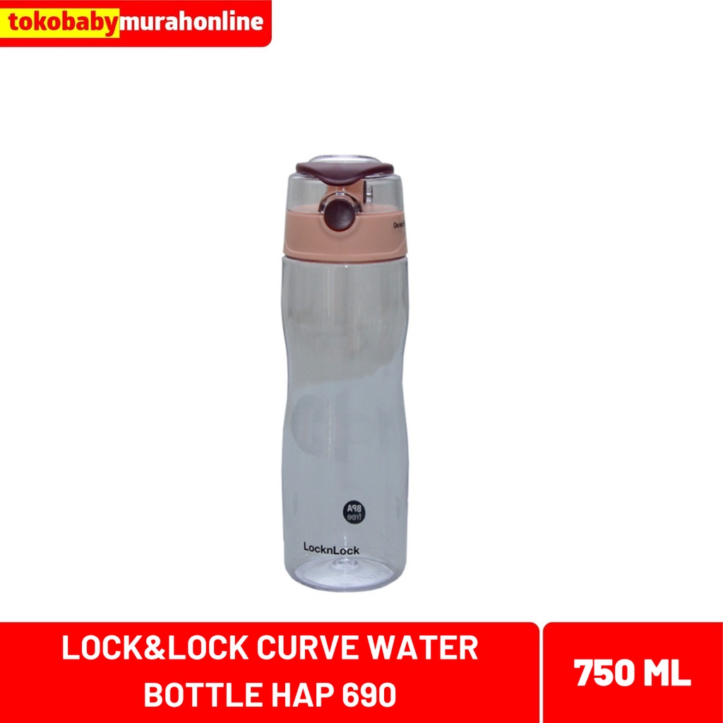 LOCK&amp;LOCK HAP 690 CURVE WATER BOTTLE 750ML