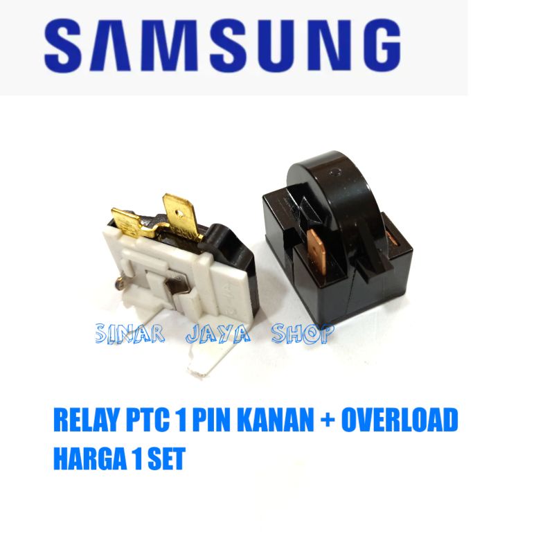 RELAY PTC OVERLOAD KULKAS SAMSUNG 1 PINTU