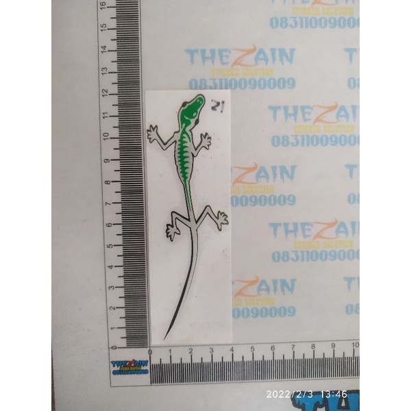 

cicak stiker lucu unik