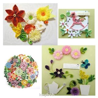 Set Alat Gambar  Kertas  Quilling Warna  Warni Untuk Craft 