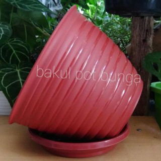 KODE QE0 Pot  bunga Tawon  27 Tatakan Alas Pot  Shopee 