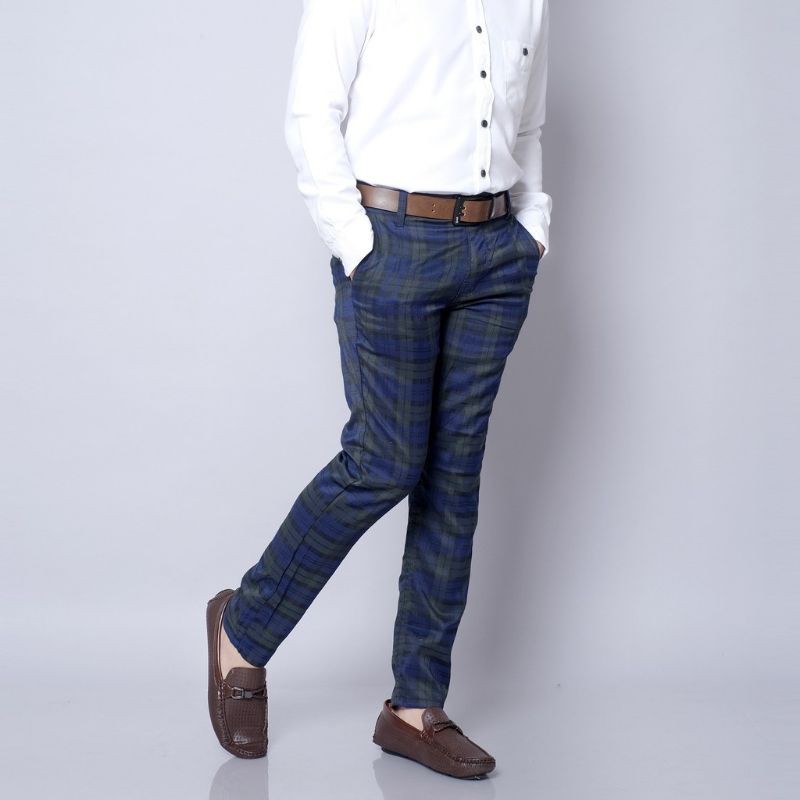CELANA PRIA TARTAN SLIMFIT CELANA CHINO PRIA CELANA COWOK TARTANPANTS
