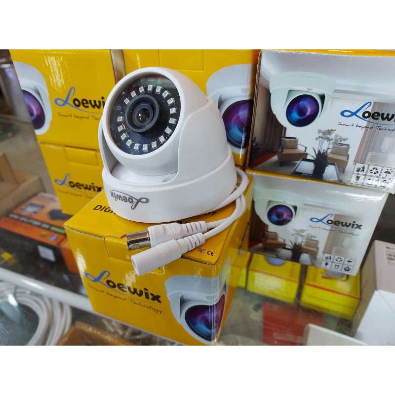 Loewix kamera cctv indoor 2mp 1080p full hd hybrid 4in1