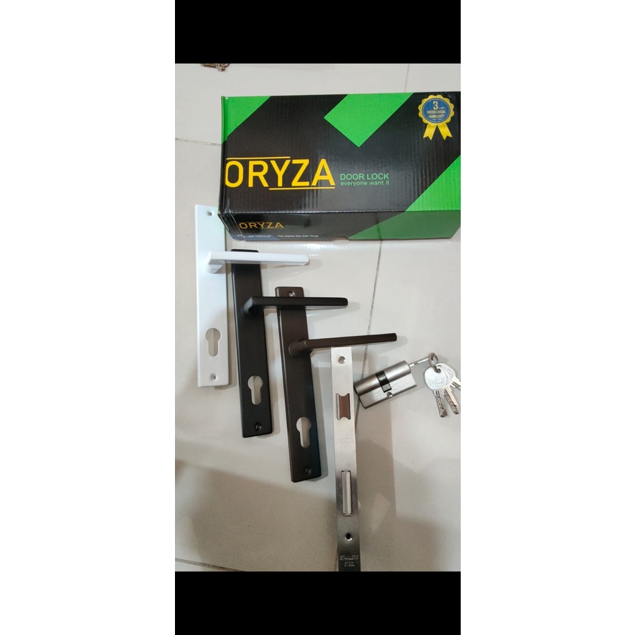 Handle pintu almunium, handle plate Oryza