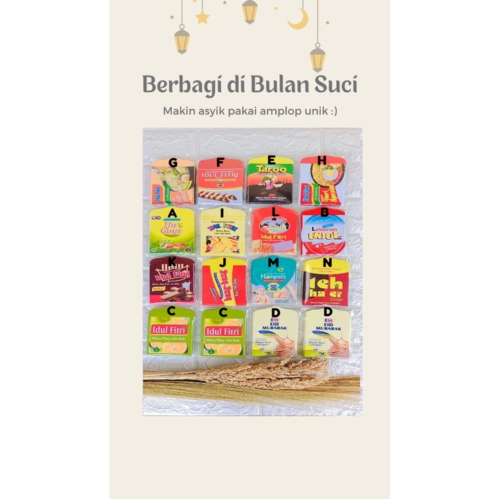 

Amplop Lebaran Kekinian Versi Kecil - Dompet THR