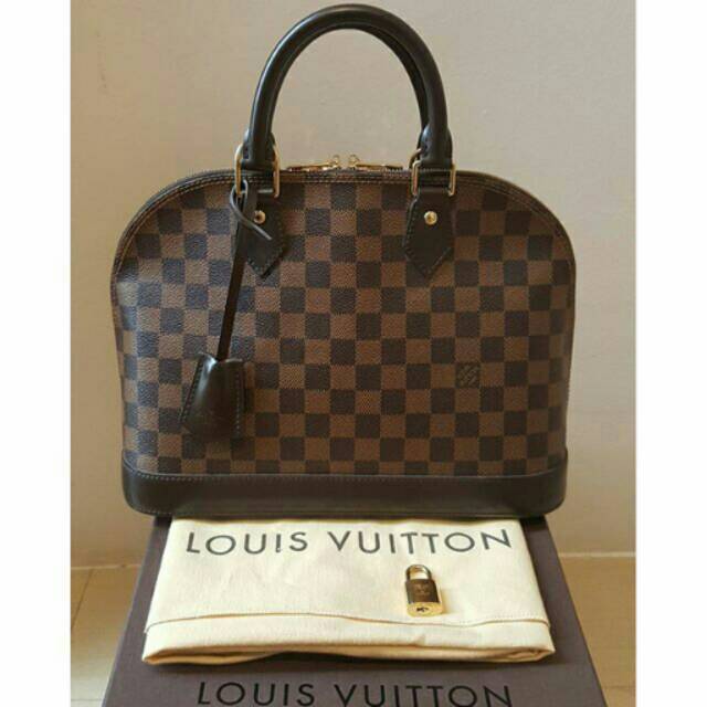 NETT QUICK SALE Preloved Authentic Louis Vuitton LV Alma PM Damier Ebene