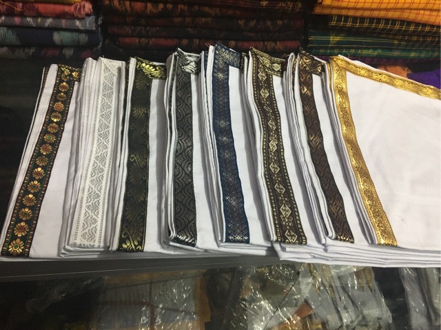 Udeng Lembaran Putih Polos / Udeng Lembaran Putih Segitiga