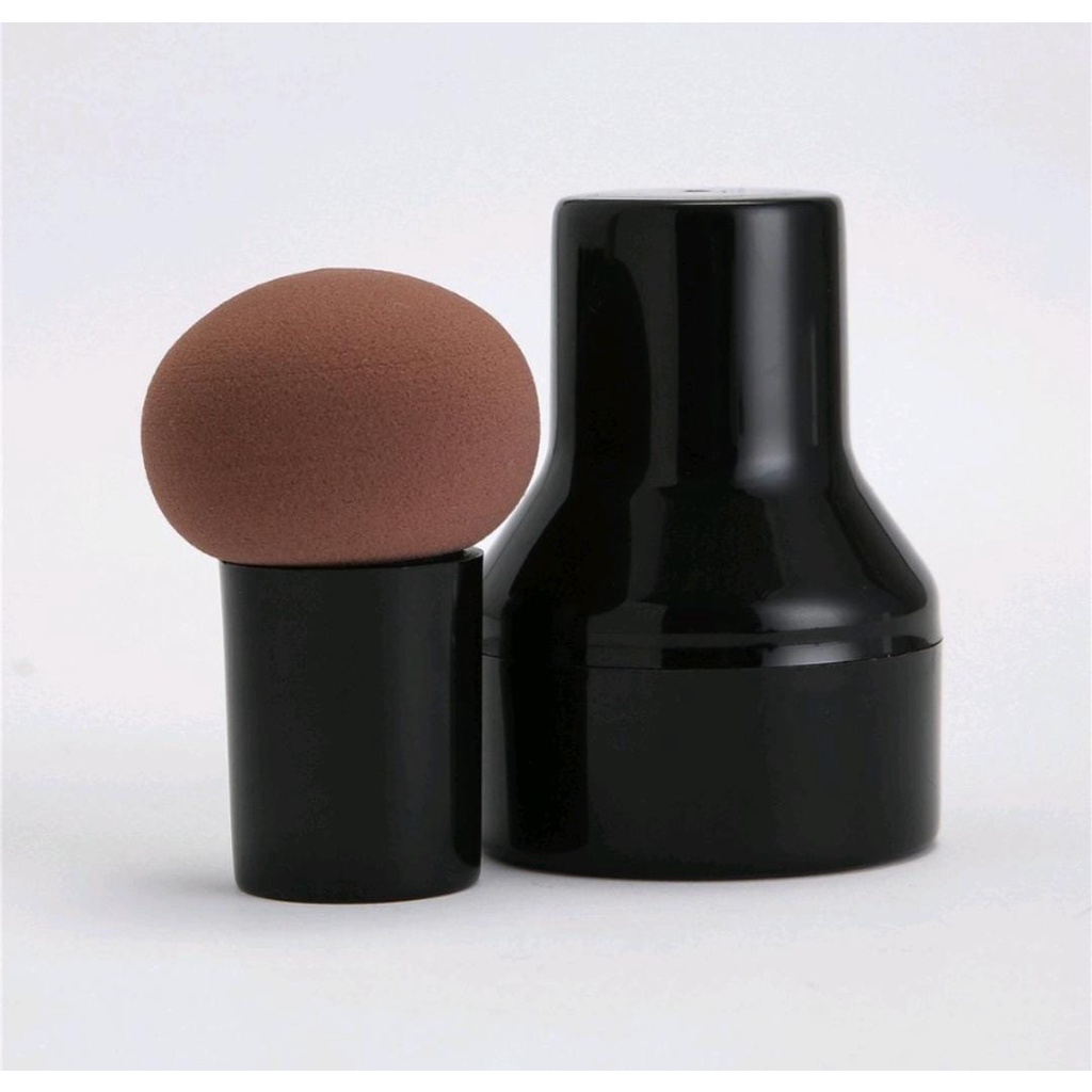 *galerybeautysemarang* Spons Make Up Jamur Beauty Blender Bulat Gagang Makeup Tools Mushroom Blend Sponge Handle Murah