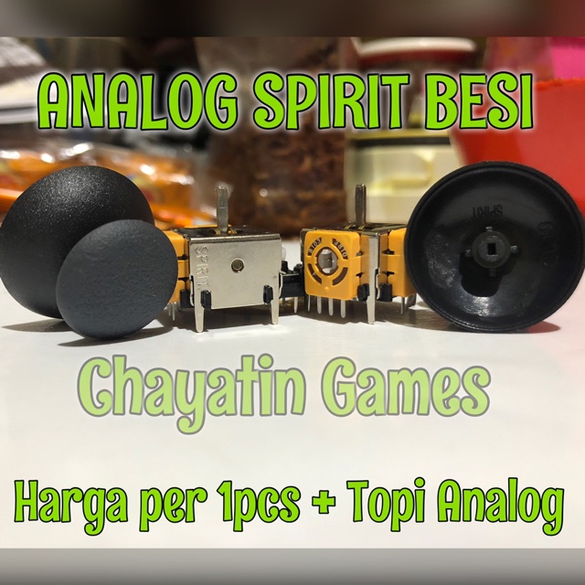 ANALOG SPIRIT BESI PS2 / TOMBOL ANALOG BESI SPIRIT PS2