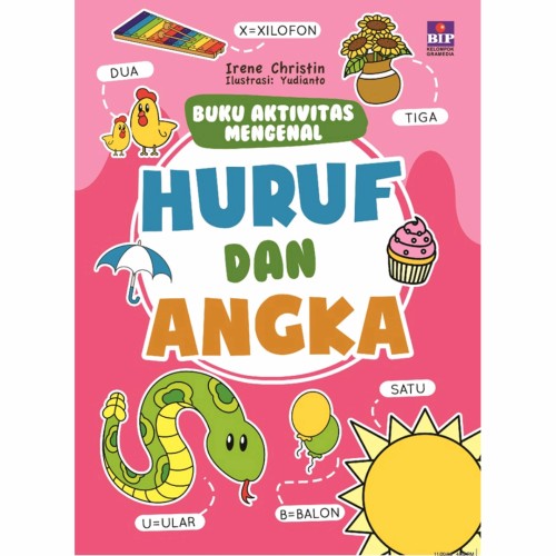 buku aktivitas mengenal huruf dan angka