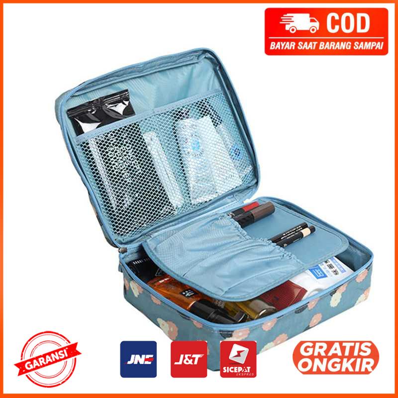 Tas Travel Bag in Bag Organizer Kosmetik