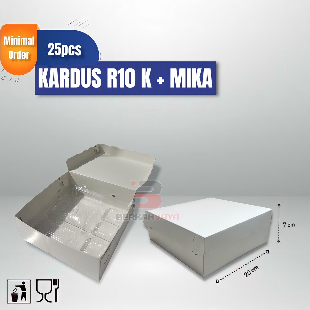 

Kardus R10 K + Mika - Ukuran 20x20x7