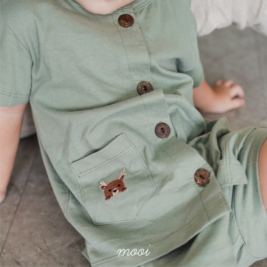 Mooi Zoey Button Set - Setelan Baby/Baby set