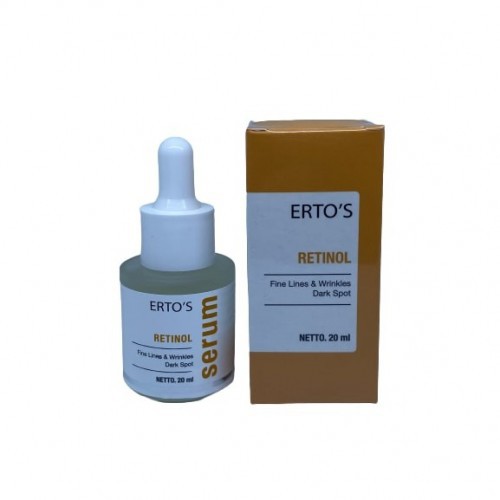 [ORI] SERUM ERTO'S RETINOL Menghilangkan Flek Hitam dan Wajah Kusam dengan ANTI AGING &amp; ANTI OKSIDAN