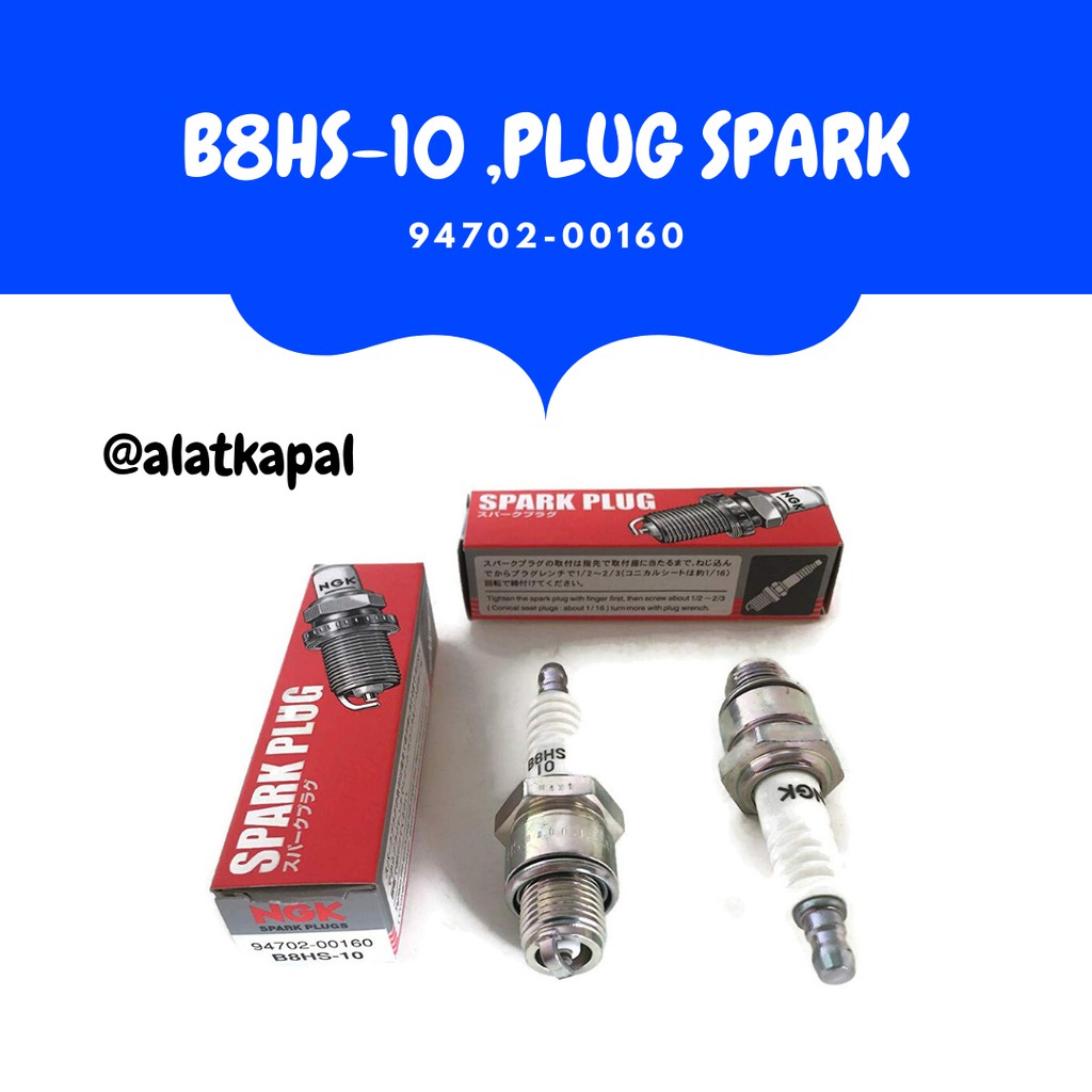 Busi B8HS-10 Suku Cadang Mesin Tempel Yamaha