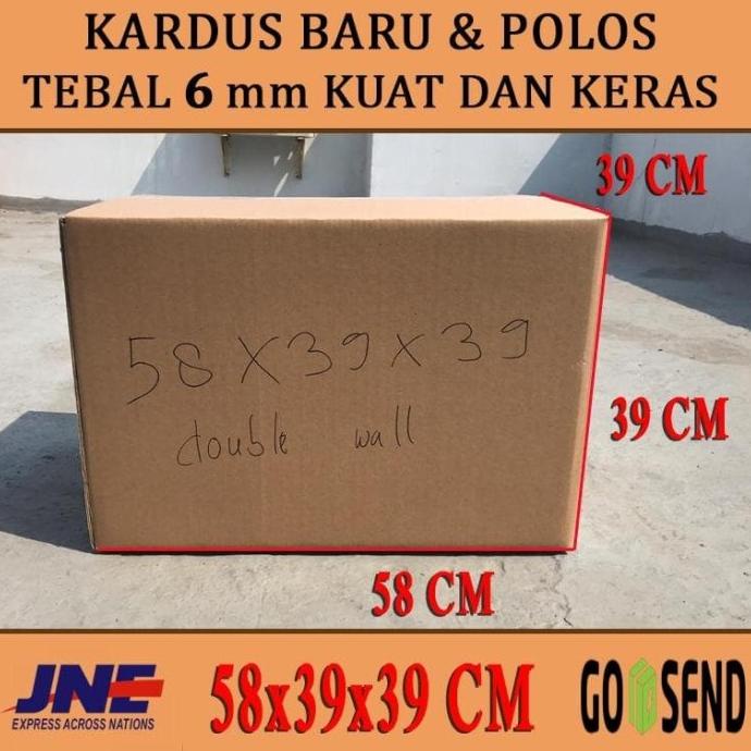 

kardus box karton polos uk 58x39x39