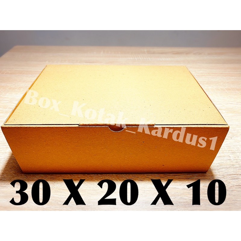 

box kotak kardus karton 30x20x10