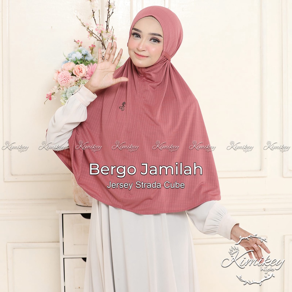 Bergo Jumbo Jamilah Non Pad By Kimikey