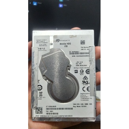 Hardisk Seagate 1TB bekas laptop