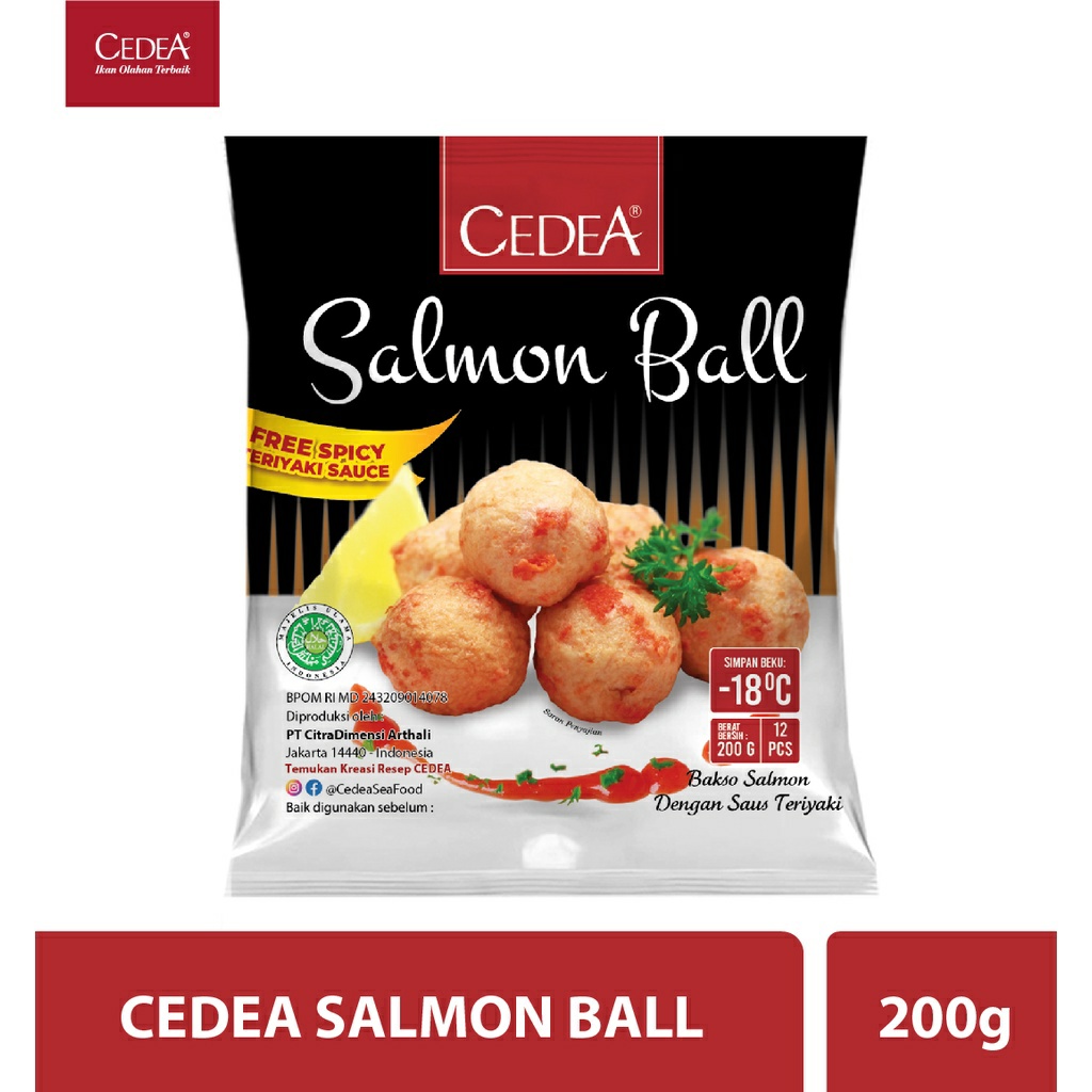 

CEDEA BOLA SALMON 200GR