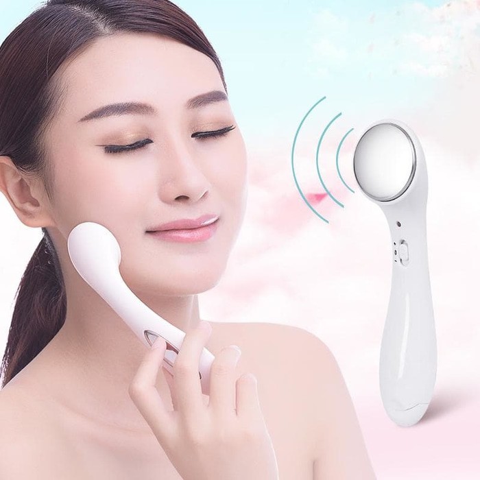 Ion Face Massager / Setrika Wajah / Alat Pengencang Kulit Wajah / Alat Pengencang Wajah Alat Pijat