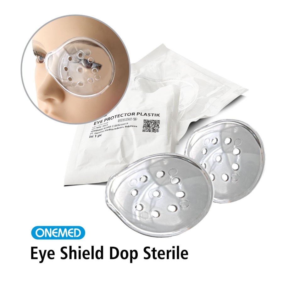 Eye Shield Dop Steril OneMed Eye Protector Pelindung Mata