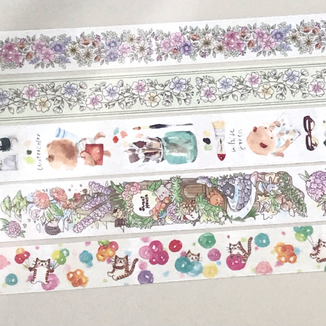

washi tape sample jepang 2cm