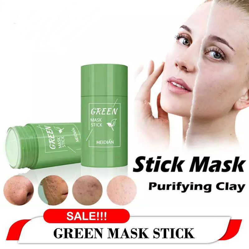 Jual MEIDIAN Green Mask Stick 100 Original 40 gram Masker Wajah Green