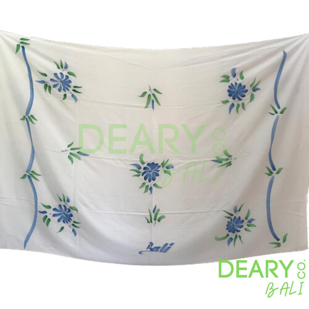 Kain Pantai Bali Lebih Tebal Rayon Bali Adem Tanpa Rumbai Motif Stick | Deary Co Bali