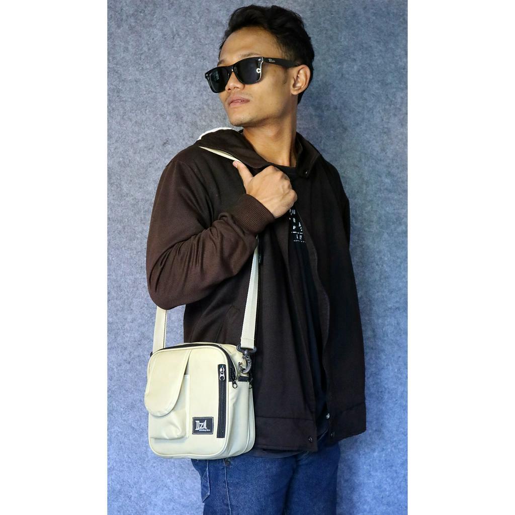 DZIL - Tas Selempang Pria Wanita - Sling Bag - Real Pict